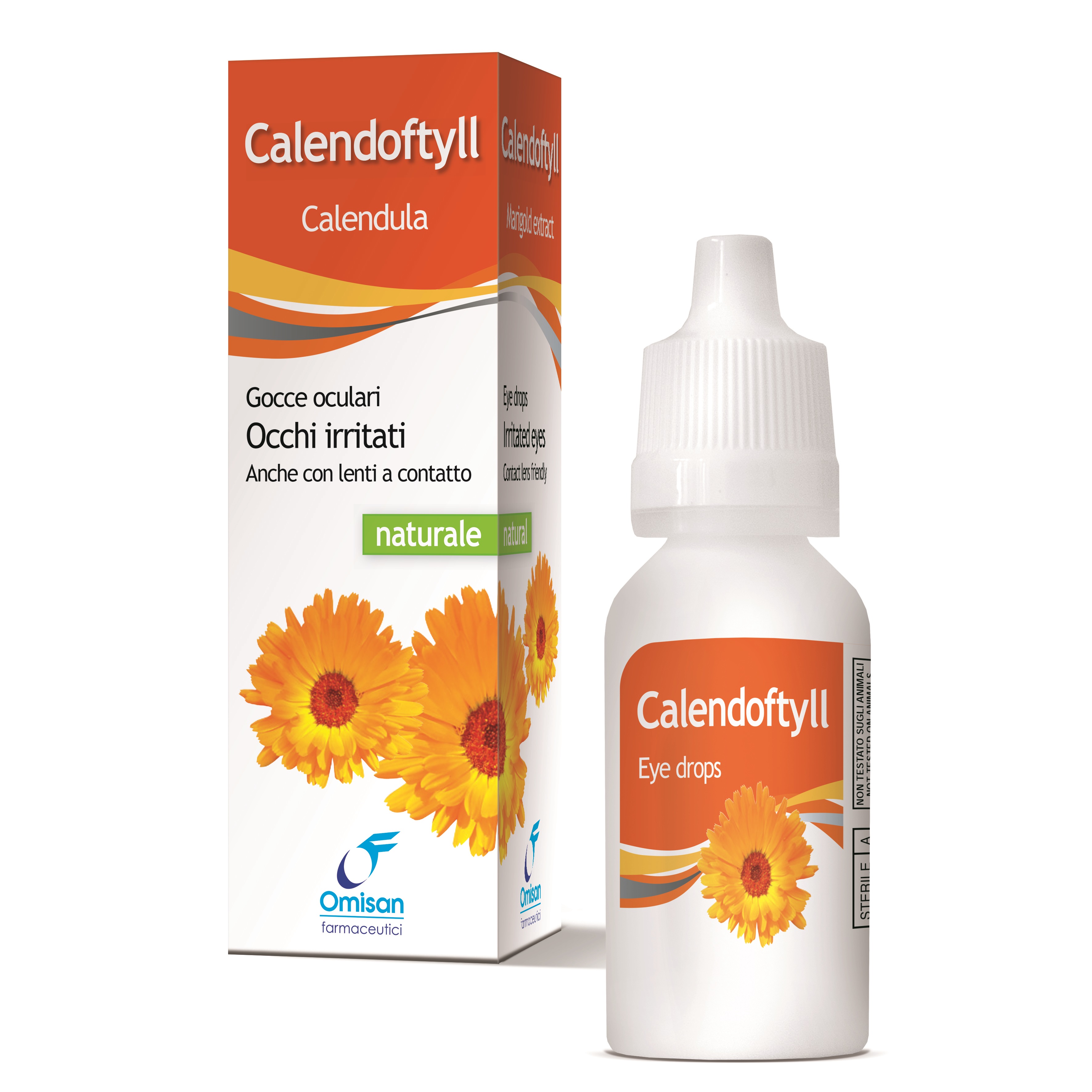 Omisan Oftyll Range Calendoftyll 15ml Eye Drops, Dry Eye