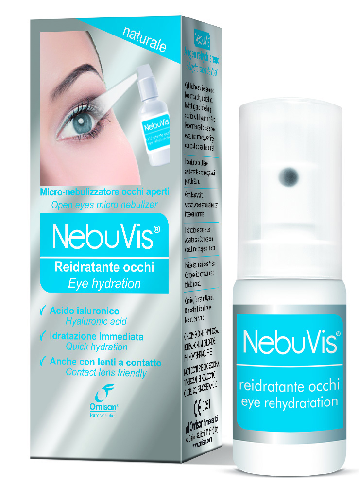 Omisan Eye Spray NebuVis Rehydration 10ml, Dry Eye