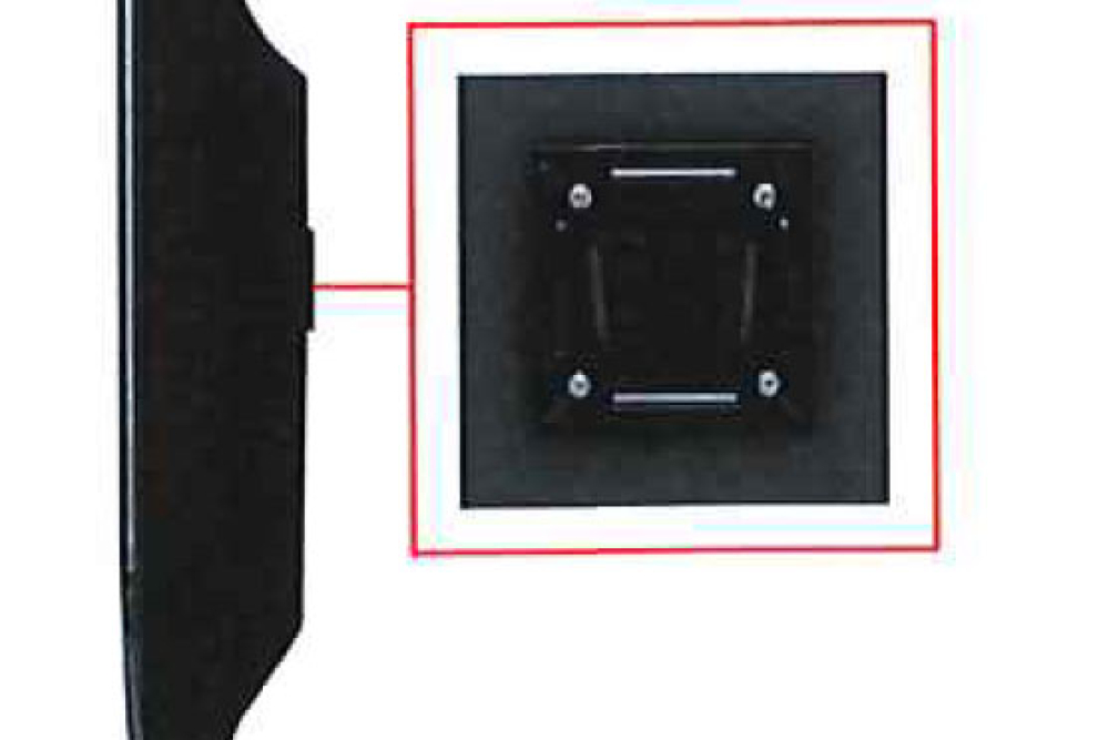 Hanson EDC 2600 Digital LCD Chart - Multiple Installation Options