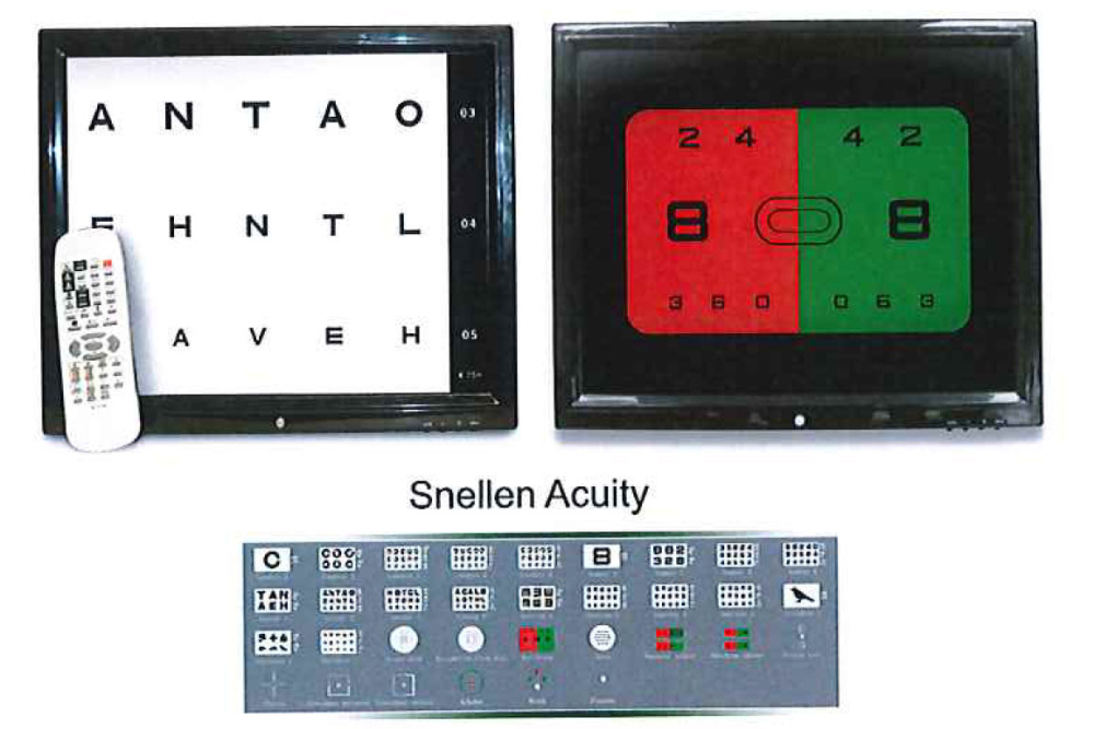 Hanson EDC 2600 Digital LCD Chart