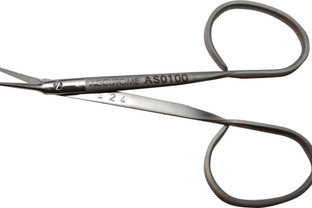 Accutome Aebli Corneal Scissors AS0100