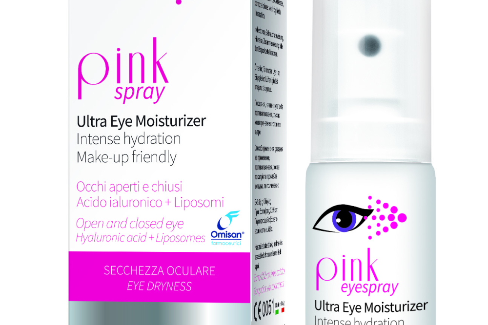 Omisan Lady Range PINK Spray, Dry Eye Moisturiser